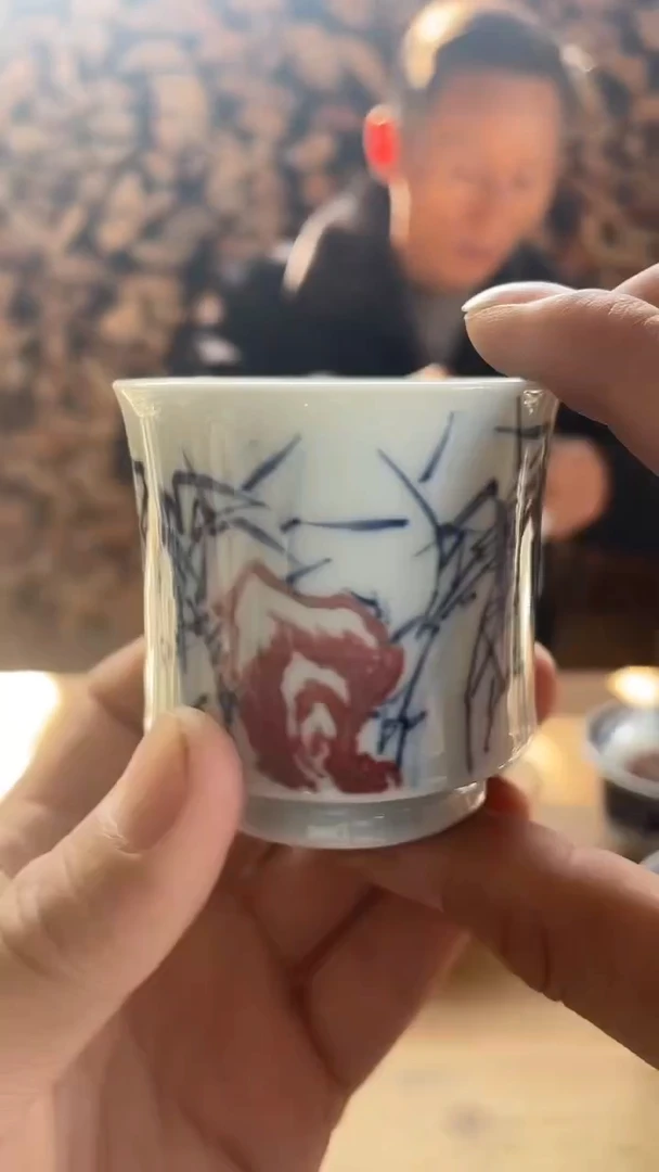 杯子陶景德镇手工手绘陶瓷