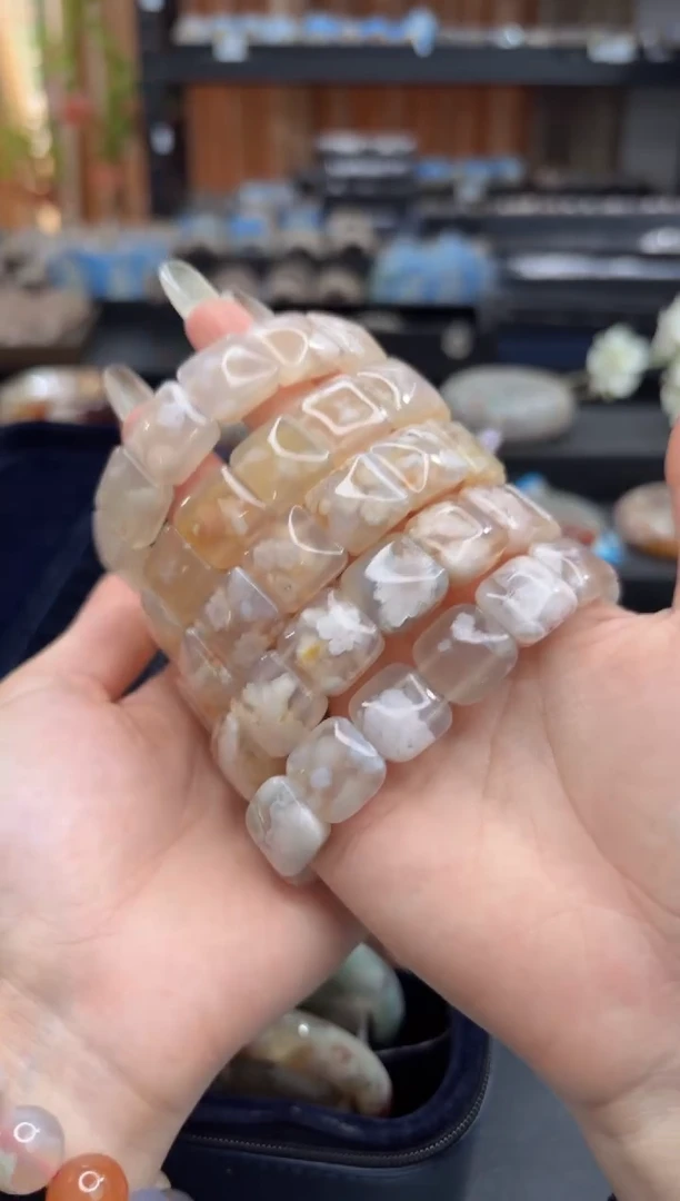 未镶嵌手串石英质玉C69(多样性发其一)默认微瑕