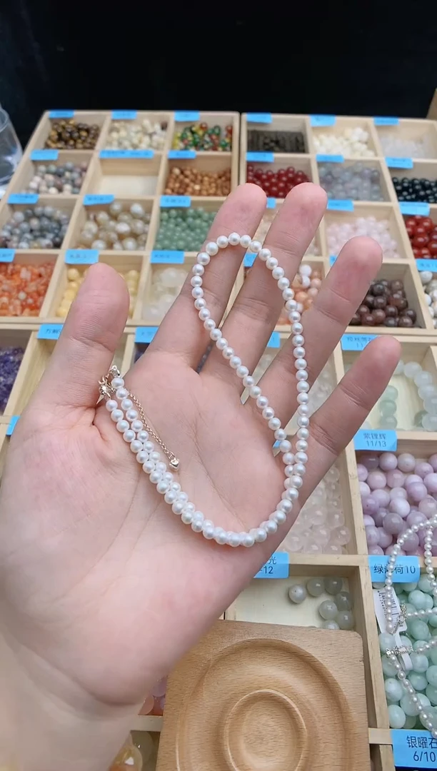 淡水珍珠未镶嵌颈饰149（需拍两个）珍珠项链多样性发一