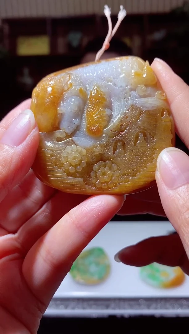 未镶嵌定制翡翠LL翡翠毛货WZ-75