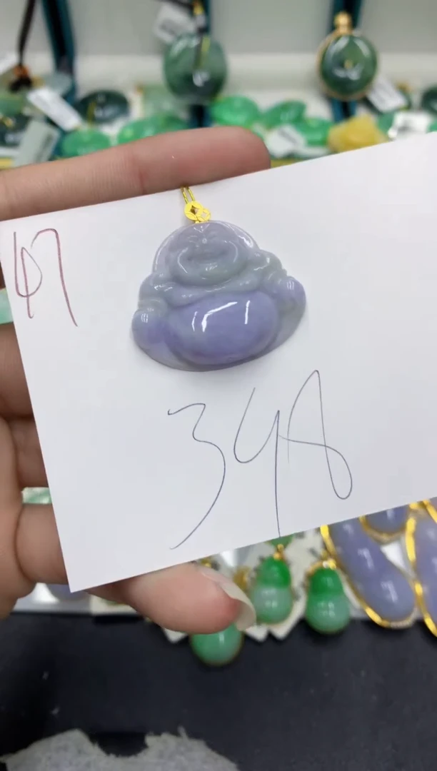 【闪购商品】翡翠颈饰18K金镶嵌翡翠