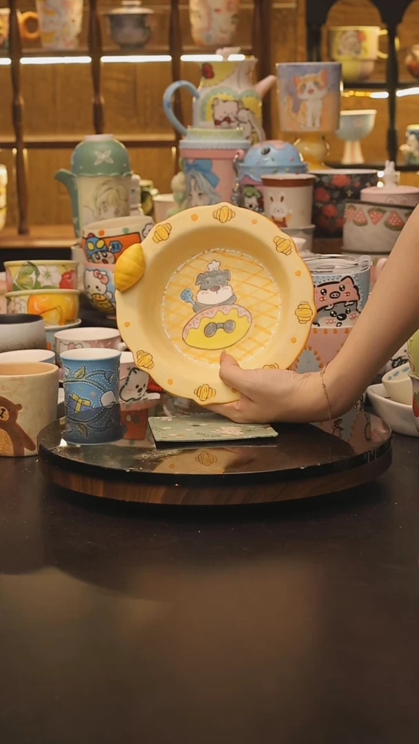 景德镇釉下彩绘设计师款式陶瓷