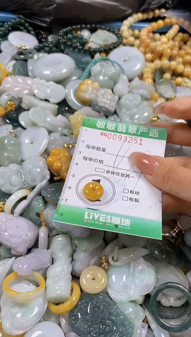 【闪购商品】翡翠颈饰未镶嵌闪购0093251