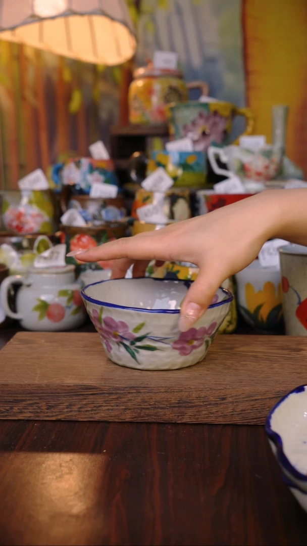 摆件泥垚手作 景德镇手工手绘器物