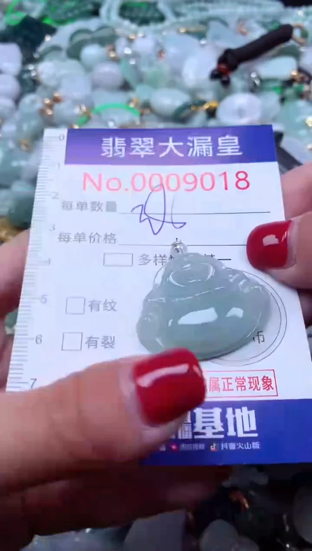 颈饰未镶嵌翡翠9018