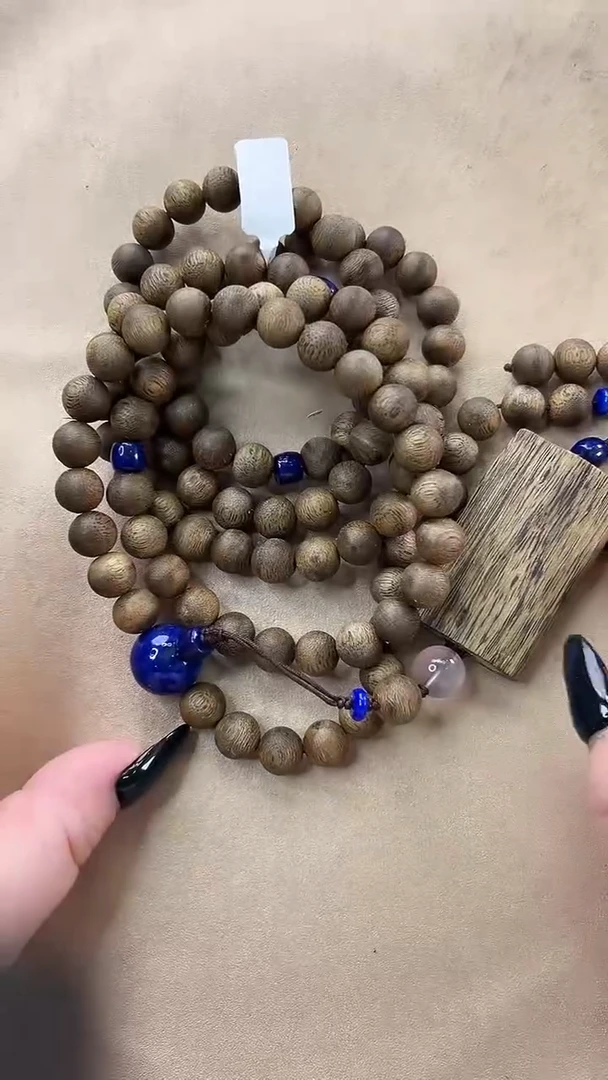 沉香吊坠项链项链