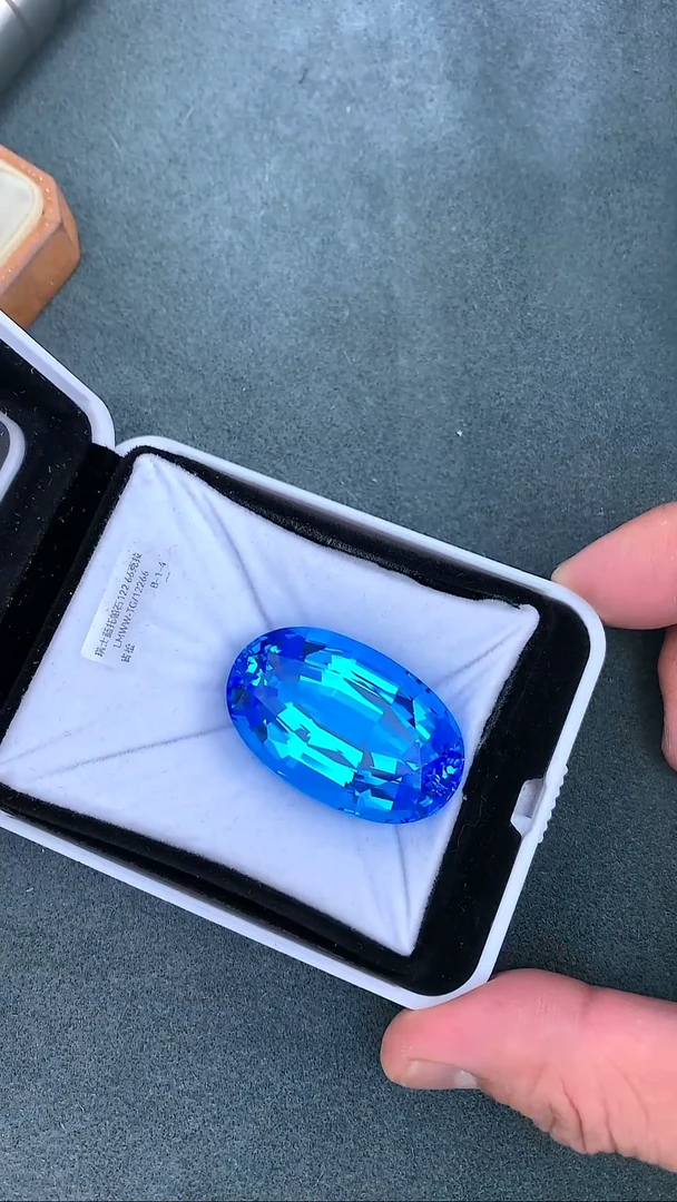 托帕石裸石克拉1