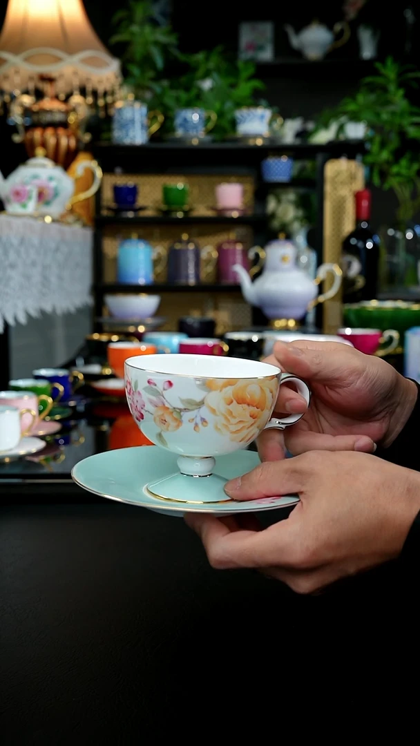 牡丹咖啡杯，，，，，，，，