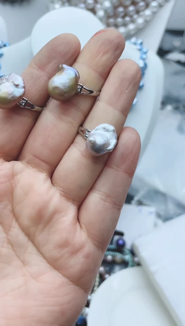 【闪购商品】淡水珍珠颈饰钛钢1