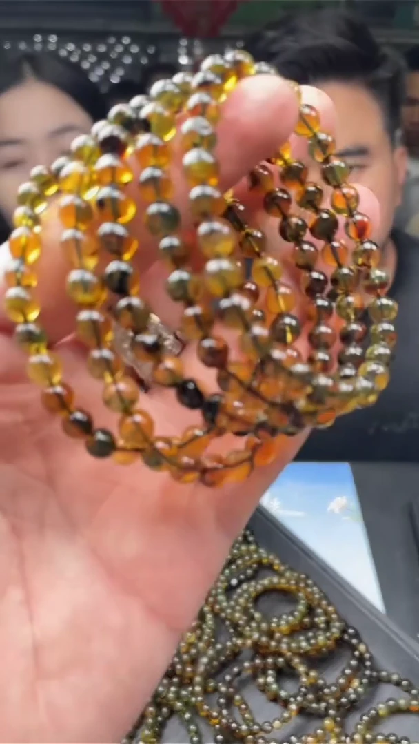 未镶嵌琥珀手串32326T26-3N5-多样性/发一件