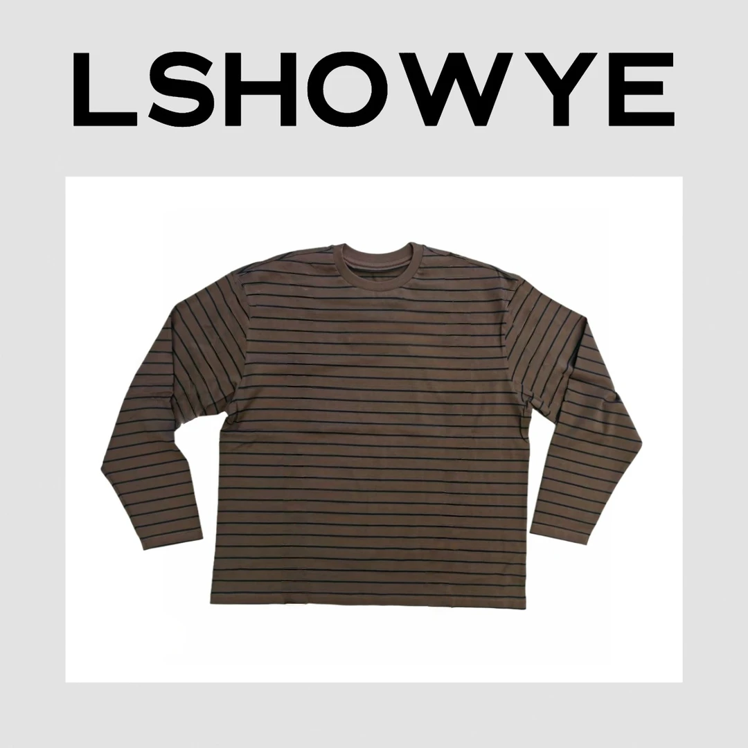 LSHOWYE｜条纹长袖T恤 3021