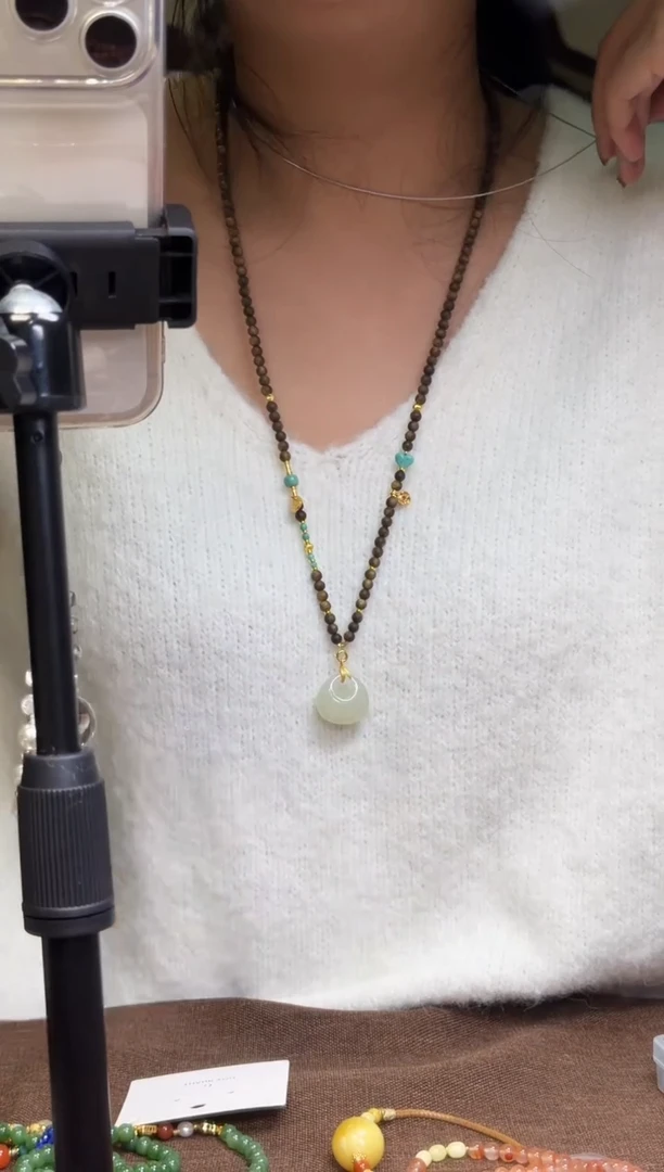 水晶摆件未镶嵌福袋