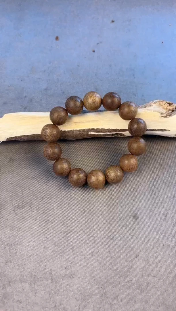 沉香沉香碎屑芽庄白奇16圆珠单圈沉40克+多样性发一