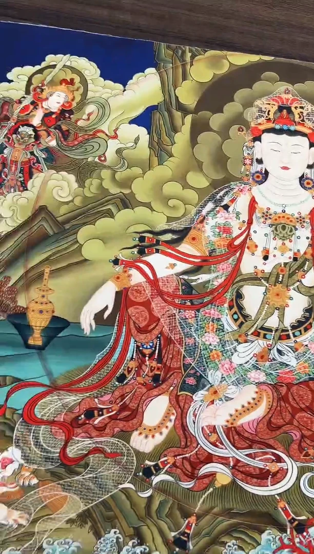 卷轴画唐卡16108