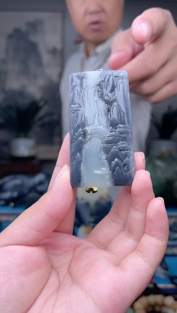 未镶嵌和田玉挂件1