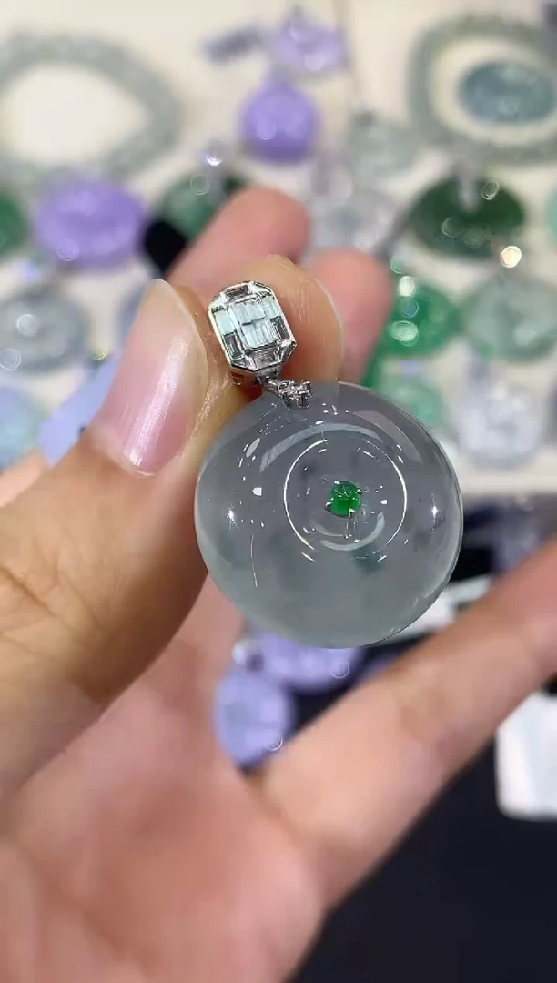 吊坠(不含链)未镶嵌翡翠B190