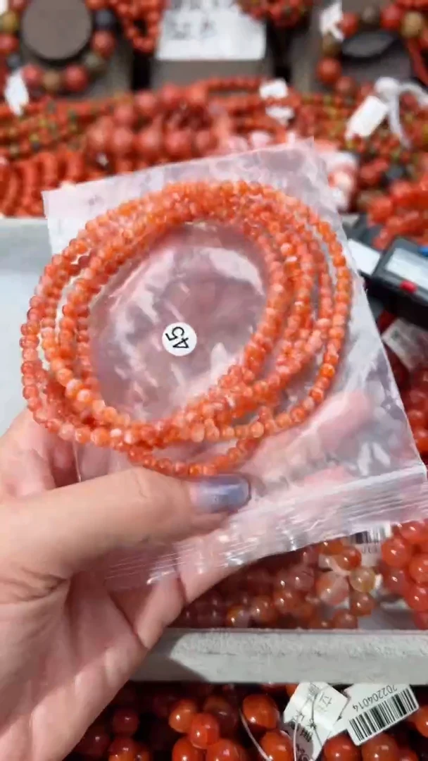 【闪购商品】南红玛瑙手串未镶嵌4