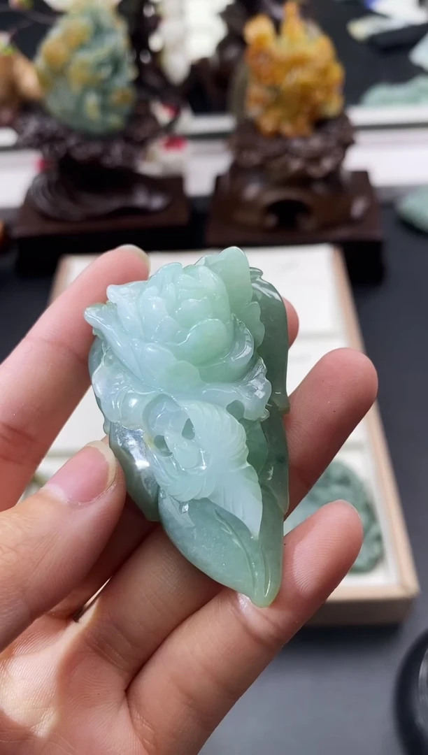 颈饰未镶嵌翡翠天然缅甸A货翡翠