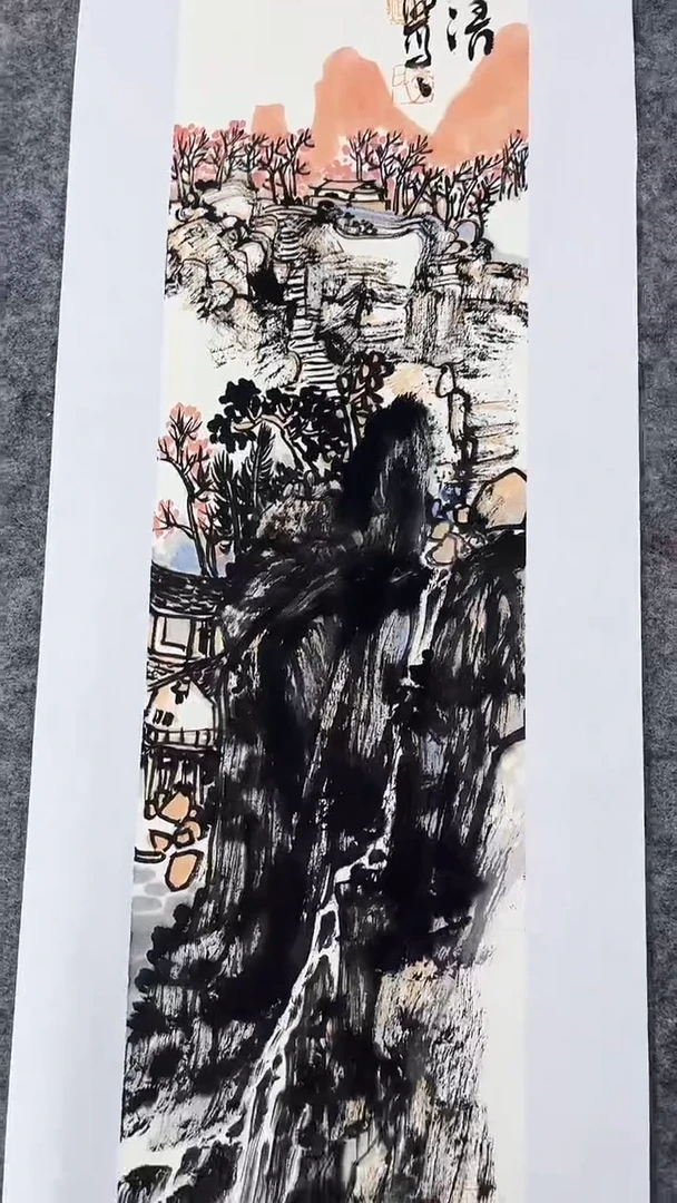 国画李进潮-1平尺-山水