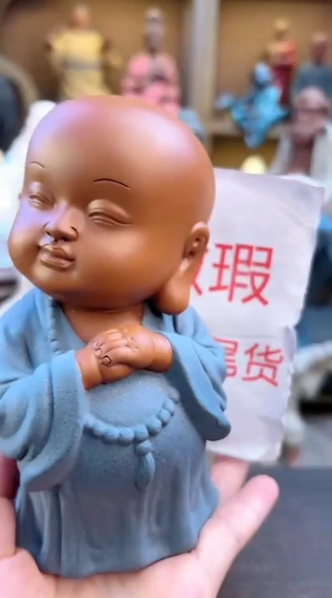 紫砂茶宠器闵茶宠摆件