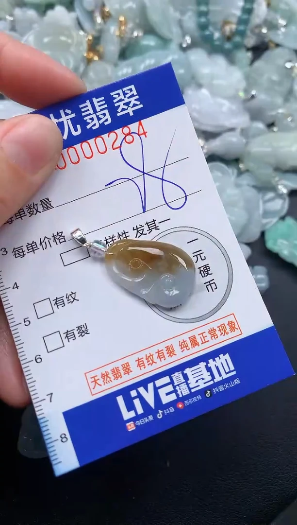 颈饰未镶嵌翡翠284