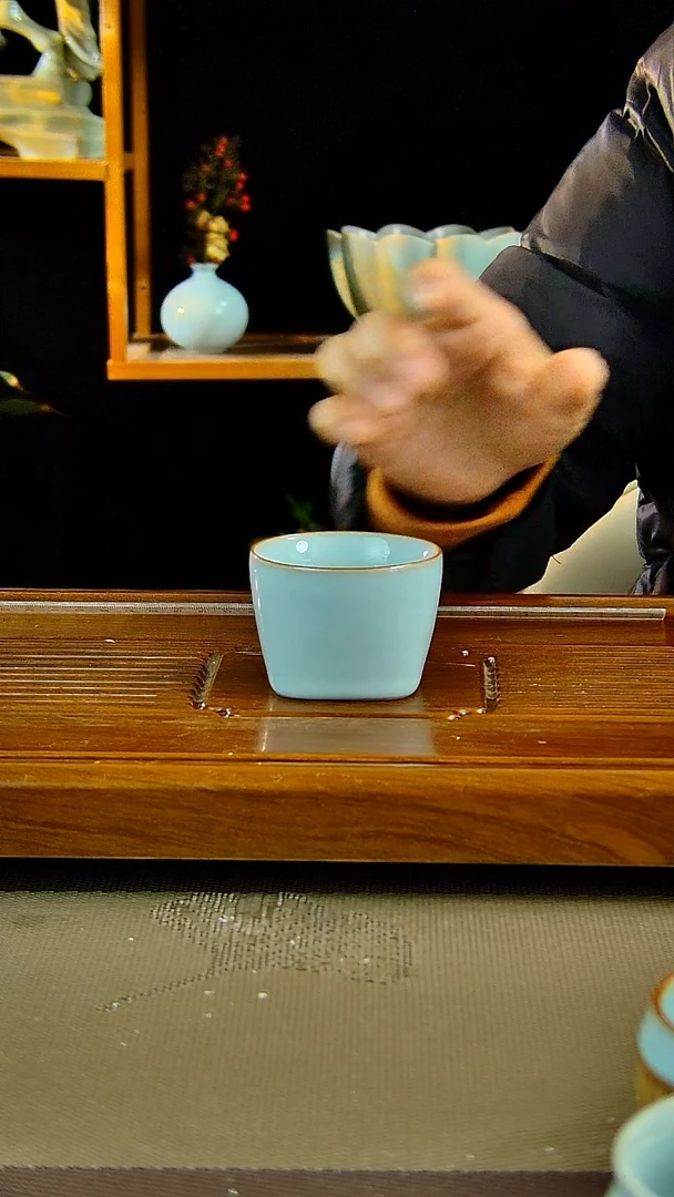 【闪购商品】婷婷专属闪购原款原釉汝瓷福利杯