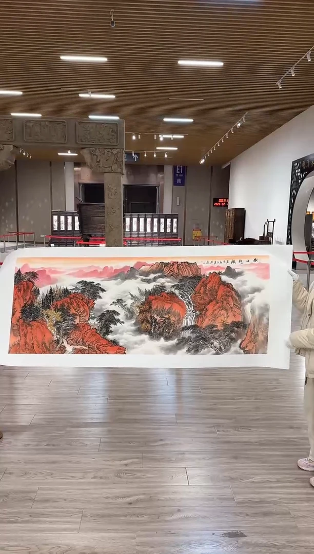 【闪购商品】国画37 赵隆轩艺术馆李庆兴老师作品