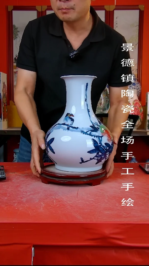 摆件景德镇陶瓷 全场手工手绘