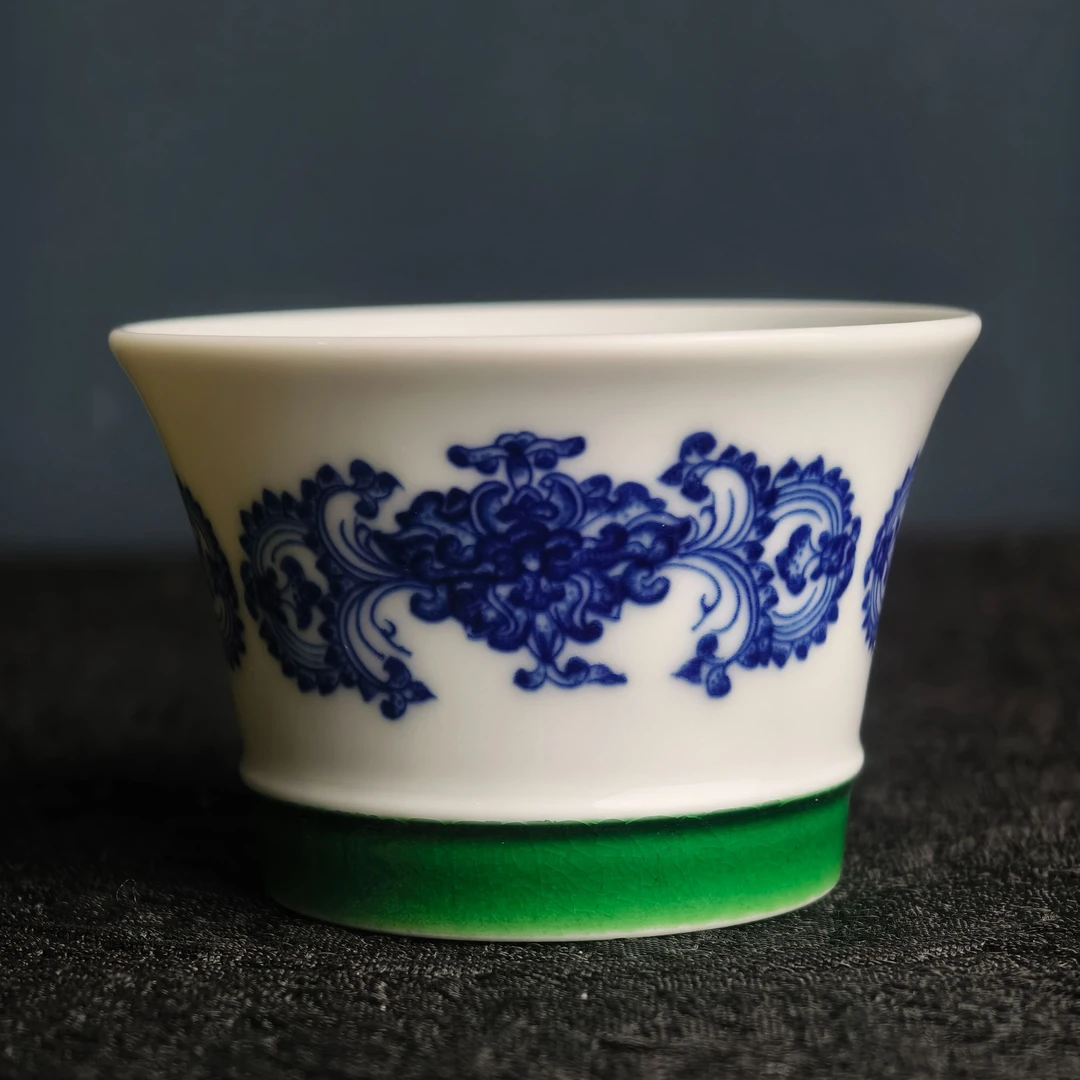 瓷唐里如意宝莲马蹄杯ctl-011