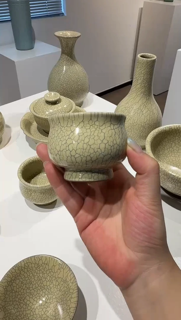 青瓷手工茶器不带礼盒包邮