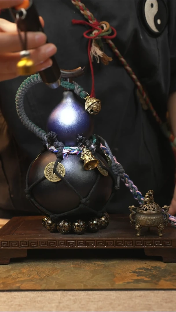 679大漆一物一拍记葫堂出品【不带手串】