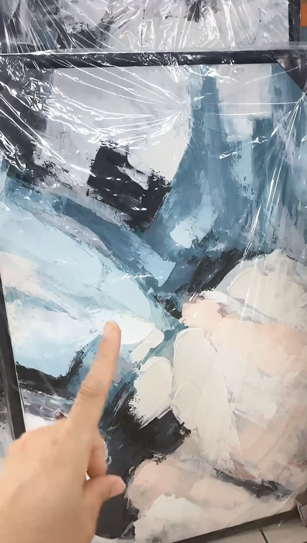 168现代艺术装饰画油画100cm*150cm