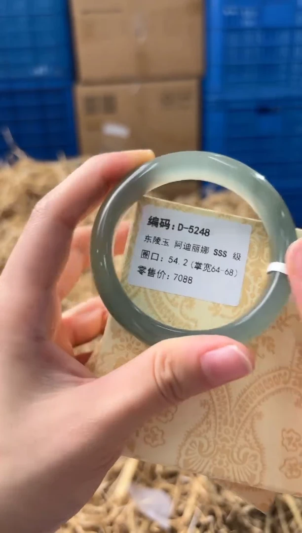 未镶嵌手镯石英质玉D-5248