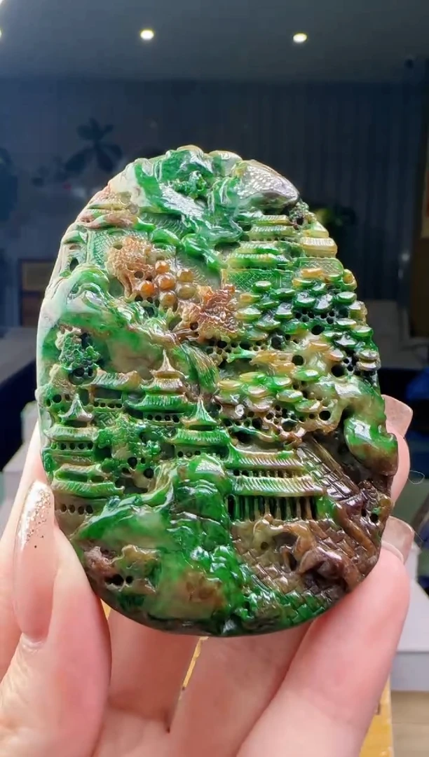 翡翠未镶嵌吊坠(不含链)CC@@WS50804053
