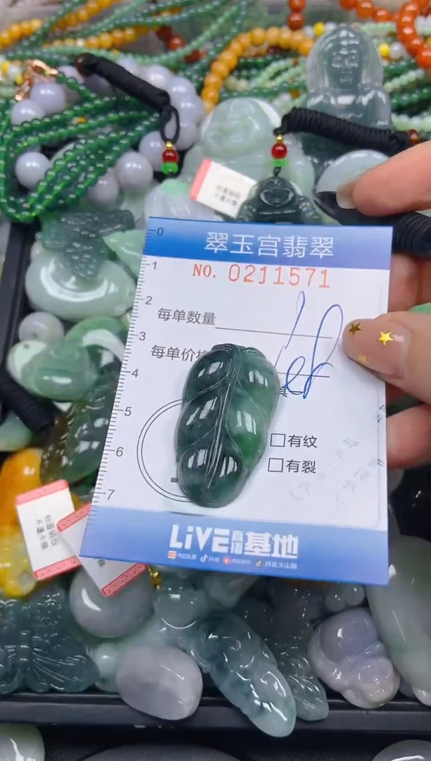 颈饰未镶嵌翡翠闪购C0211571