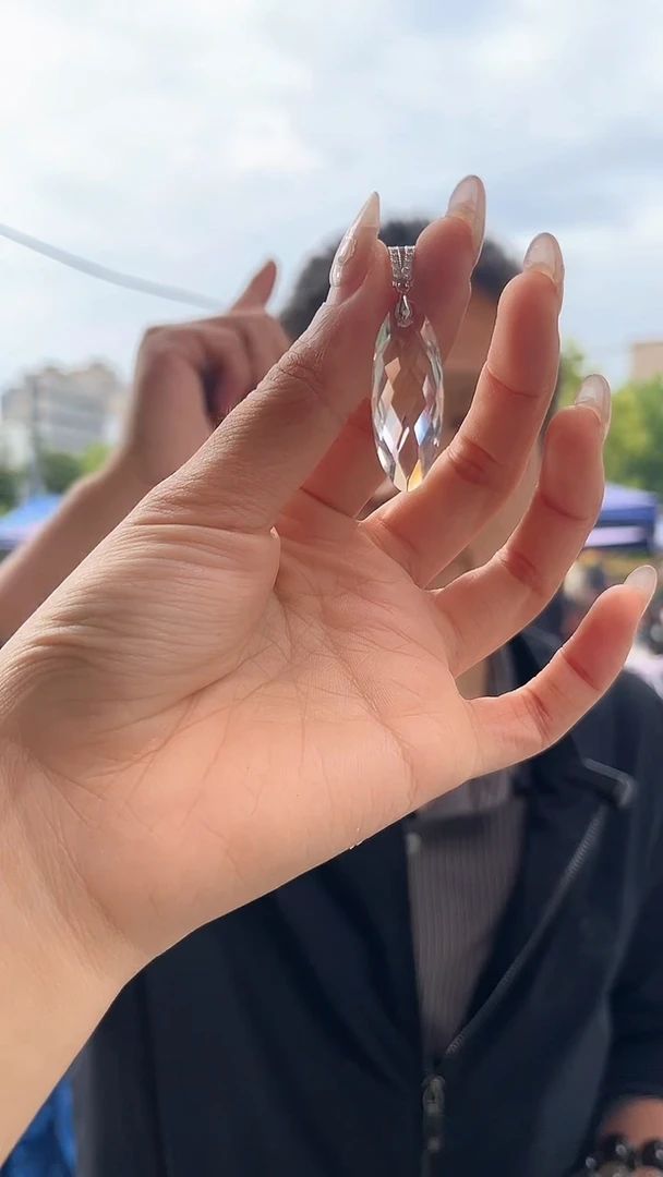 未镶嵌吊坠(不含链)水晶天然多样性发一mm