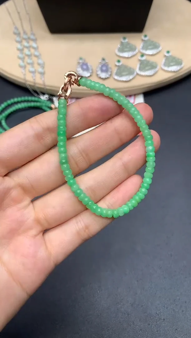 未镶嵌手串翡翠珠子【无服务费】