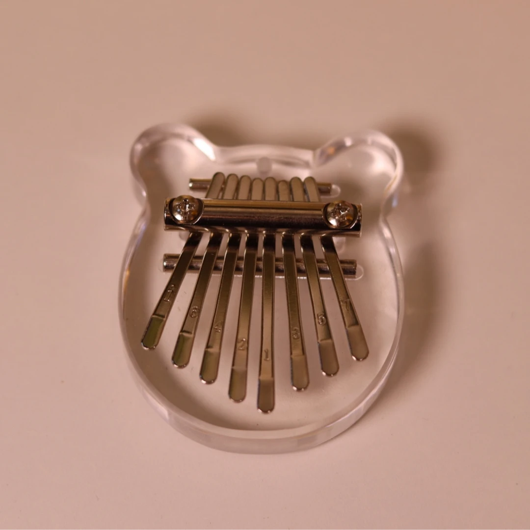 迷你8音拇指琴卡林巴迷你拇指琴玻璃琴