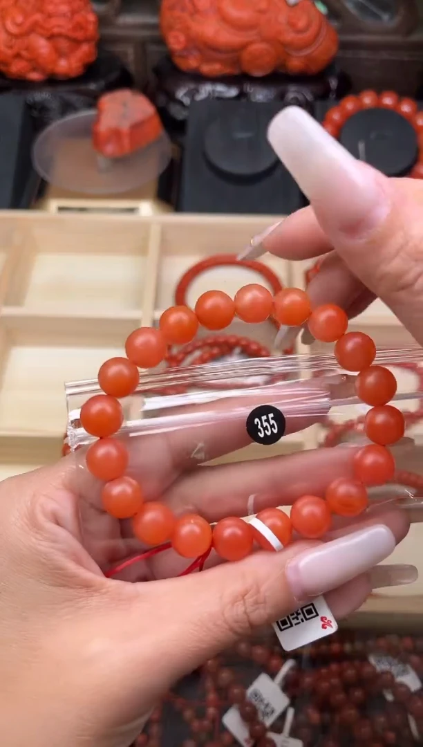 【闪购商品】南红玛瑙珠宝奇石未镶嵌355-10+