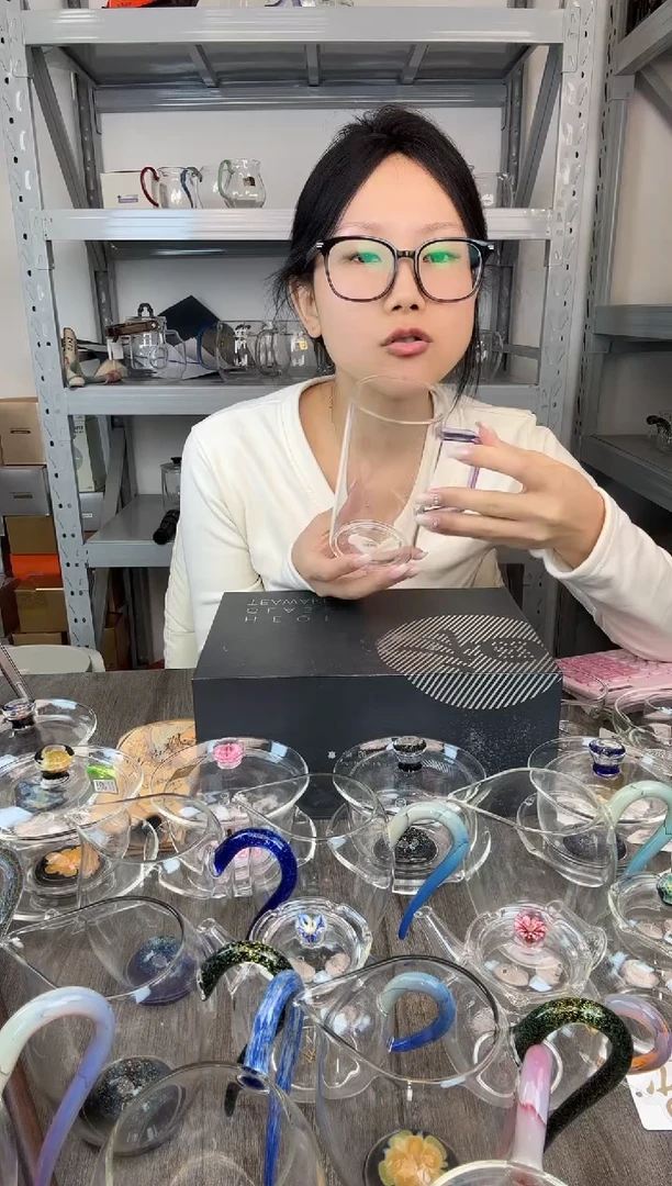 风谜绿茶杯紫色、