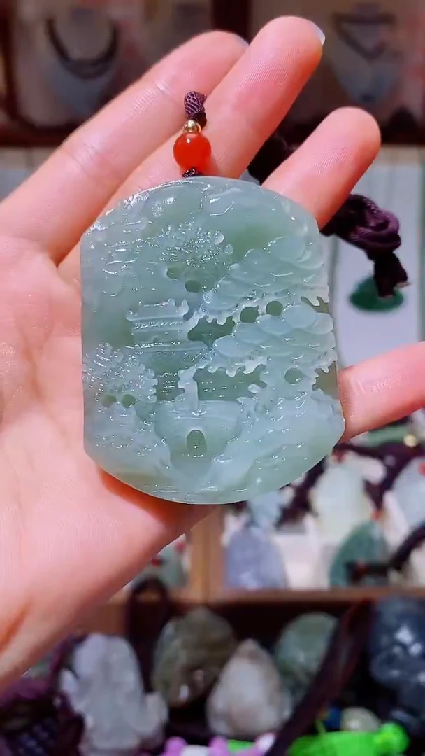 颈饰未镶嵌和田玉1