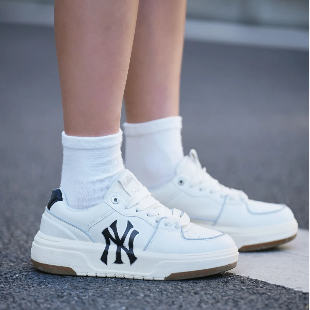 MLB官方男女跑者美学复古板鞋休闲鞋百搭学长鞋明星同款M22NSXCA1