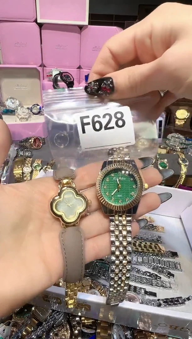 石英机芯不锈钢不锈钢直播定闪专用