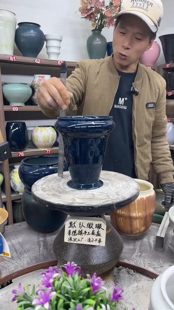 12-5-高20口14瑕-花盆