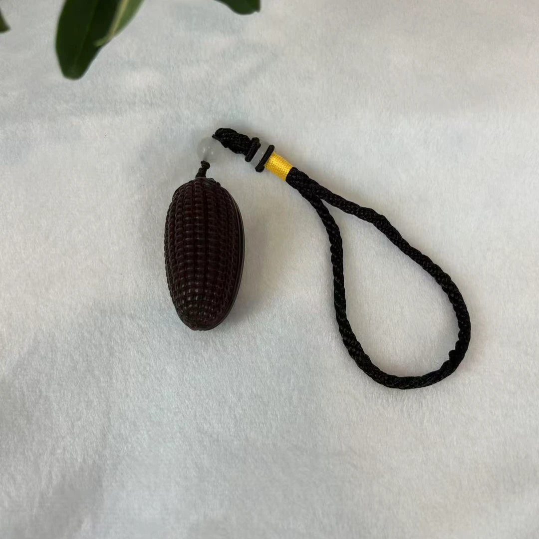 金玉满堂实木雕刻随身解压文玩