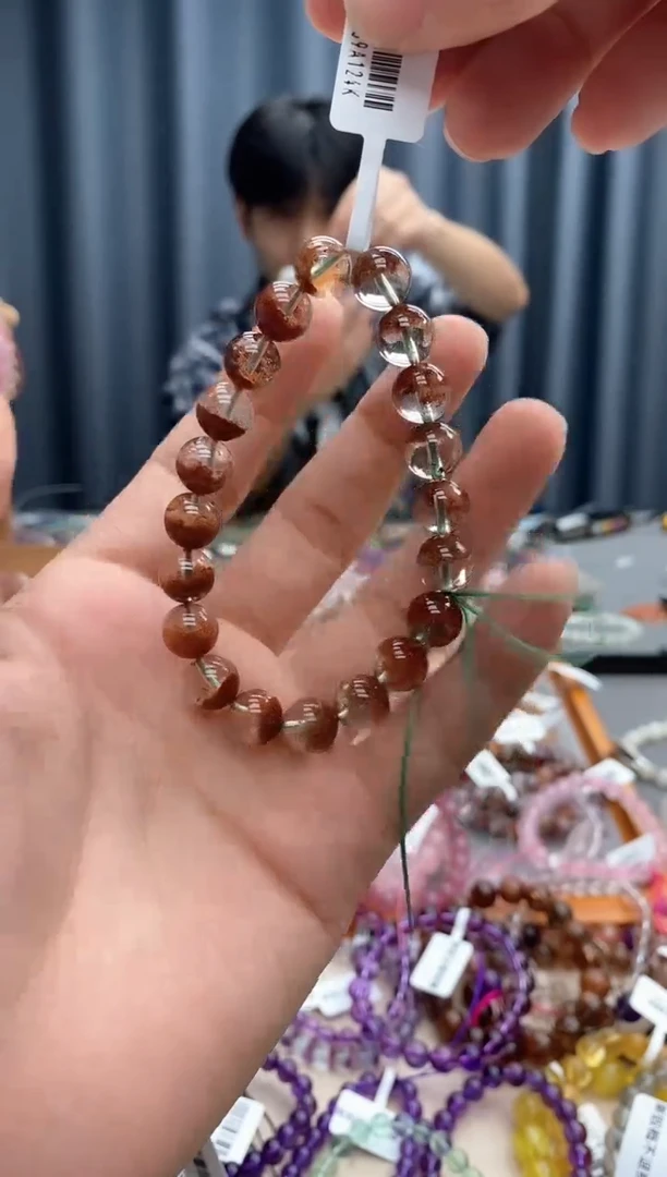 水晶手链未镶嵌红幽灵