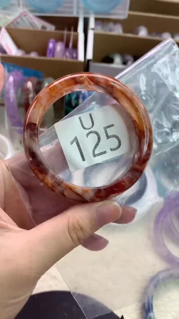 水晶手镯未镶嵌U125-55