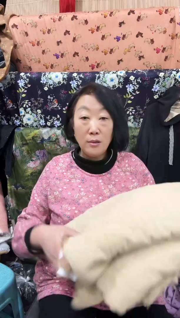 处理绗棉布头一块      037号