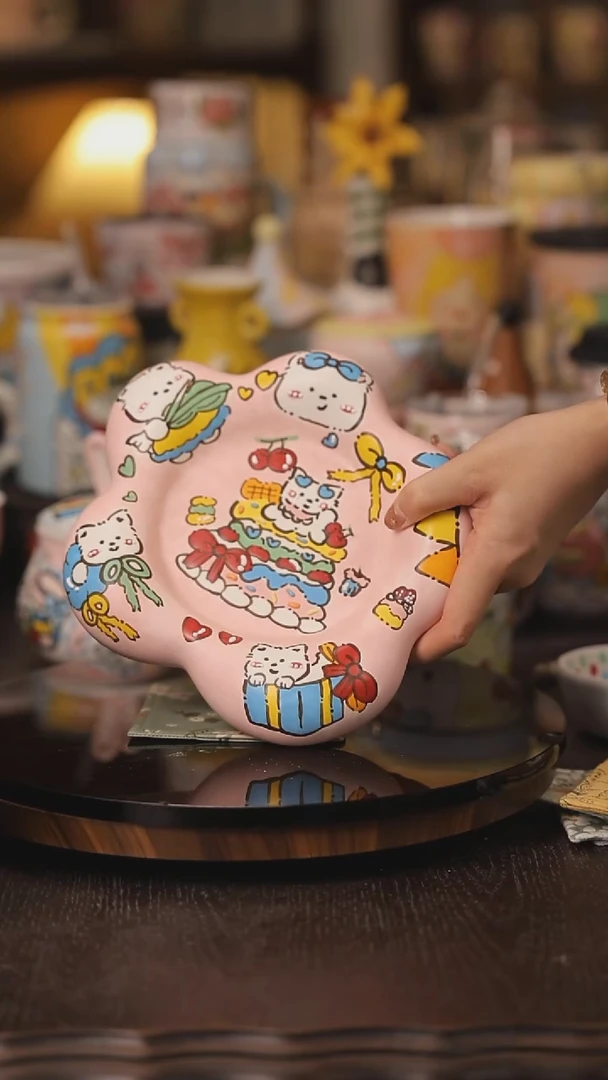 景德镇釉下彩绘设计师款式陶瓷