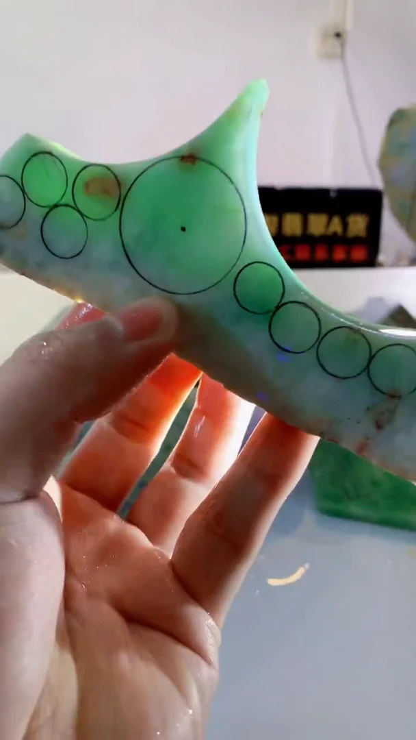 颈饰未镶嵌翡翠缅甸A货翡翠813